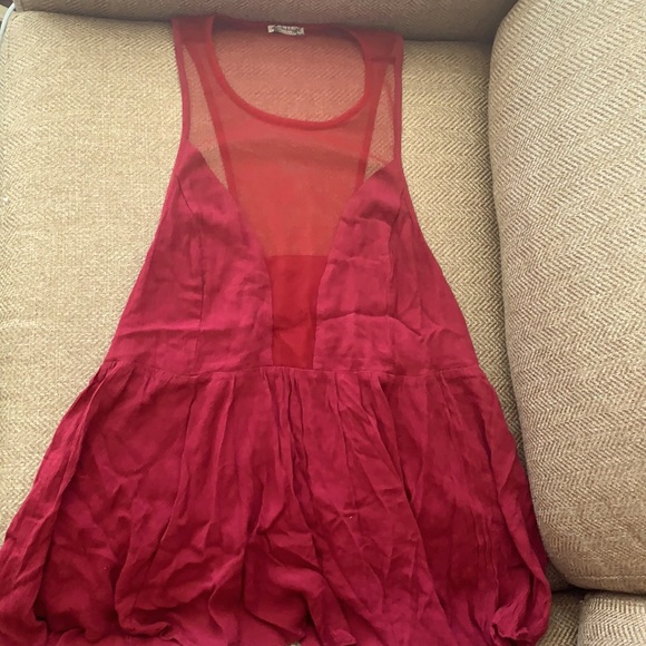 Free People Tops - Free people red tank